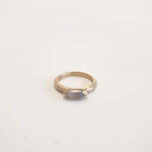 Faceted Agate ring, 2023