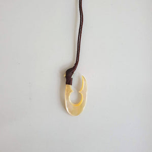 Mother of Pearl Matau pendant