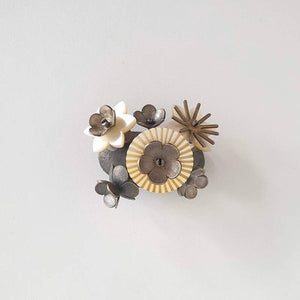 Pearl Anniversary bouquet brooch