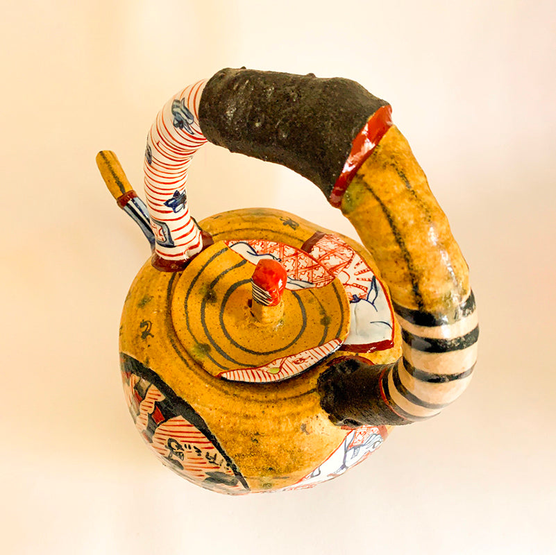 Yobitsugi Style Large Teapot, 2018