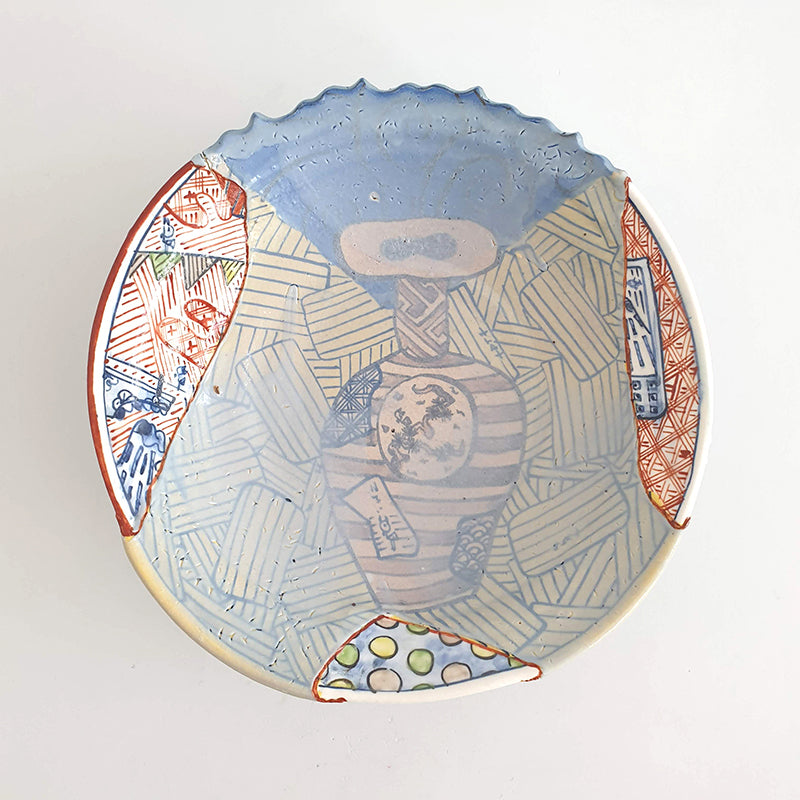 Basara Yobitsugi Medium wall plates, 2022