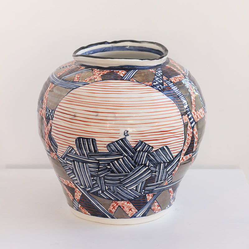 Tricolour Vase #2, 2018