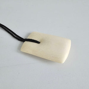 Pillow pendant, - Whale bone, 2024