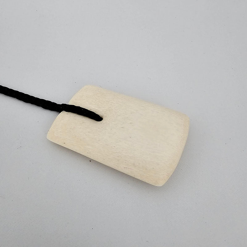 Pillow pendant, - Whale bone, 2024