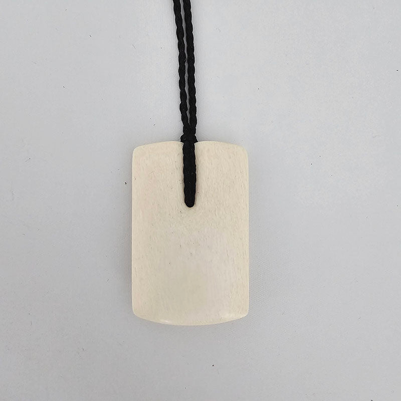 Pillow pendant, - Whale bone, 2024