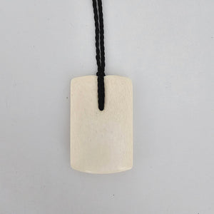 Pillow pendant, - Whale bone, 2024