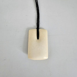 Pillow pendant, - Whale bone, 2024
