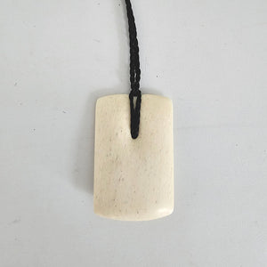 Pillow pendant, - Whale bone, 2024