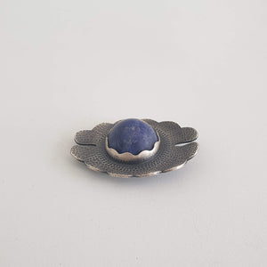 Brooch - sodalite, 2023