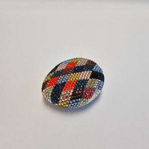 RhineStone brooch (large harlequin), 2025