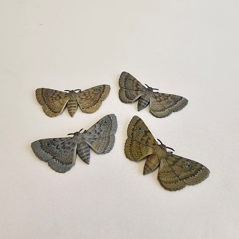 Peacock Moth Brooch, 2025