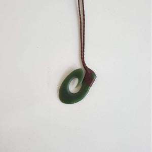 Marsden Pounamu Matau pendant