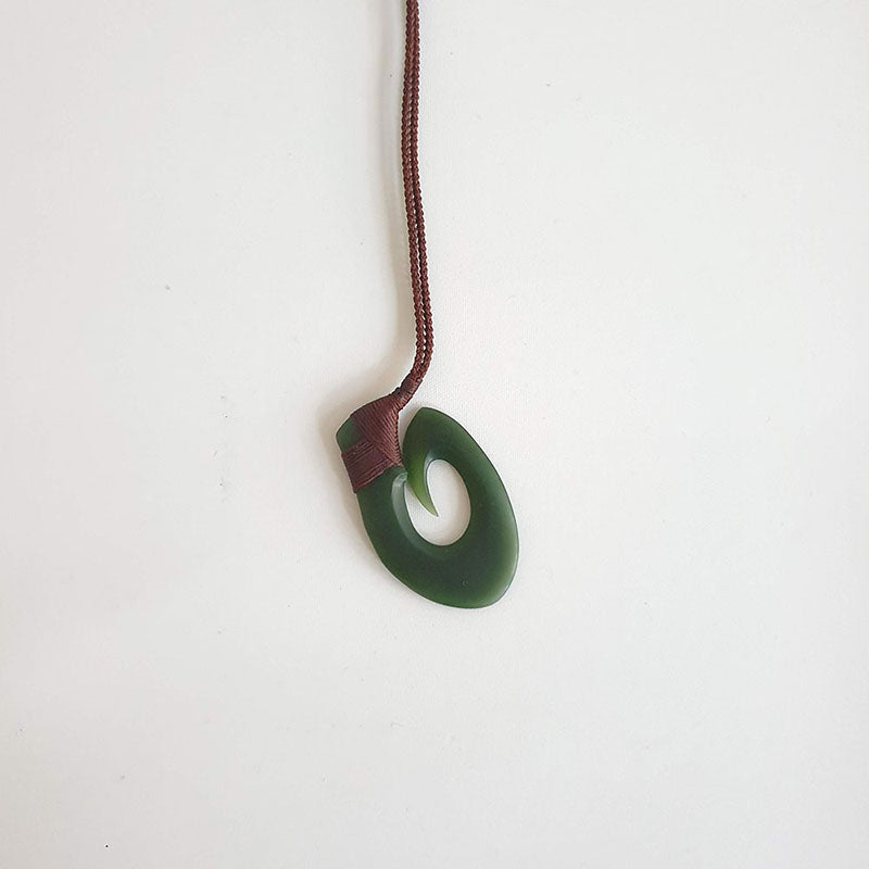 Marsden Pounamu Matau pendant