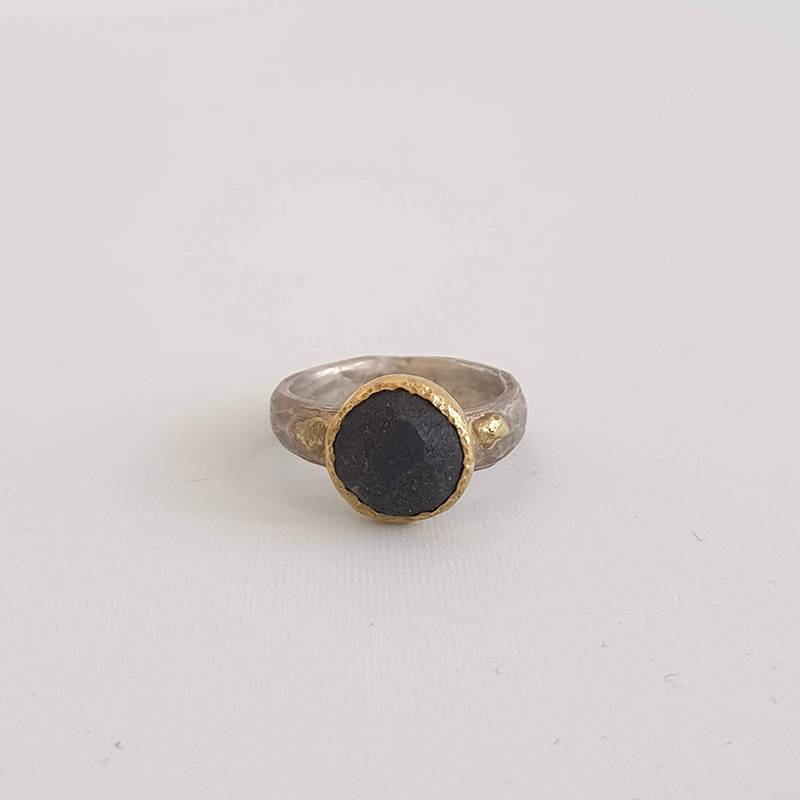 Black Granite Ring