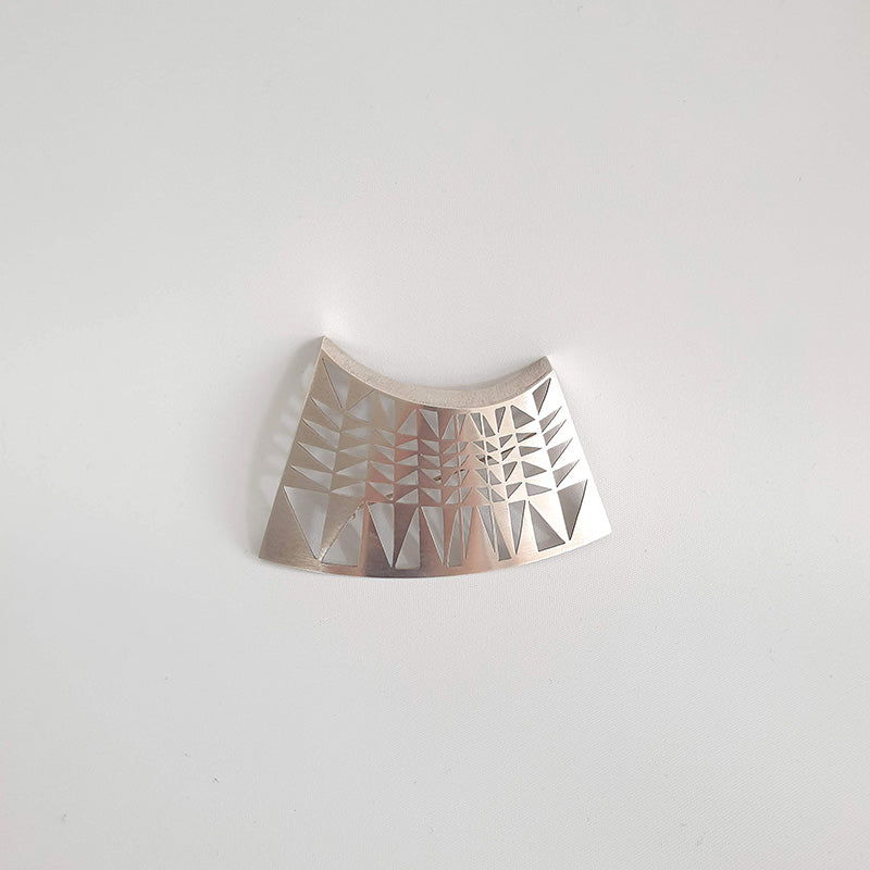 Mapping Series brooch