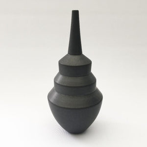 Charcoal Zig Zag Bottle