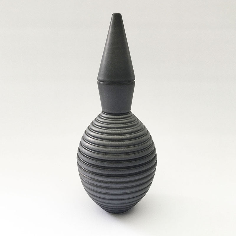 Charcoal Grooved Bottle