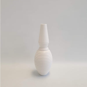 Matt White Grooved bottles, 2022