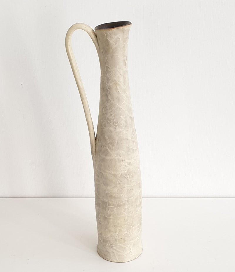 White earthenware jug