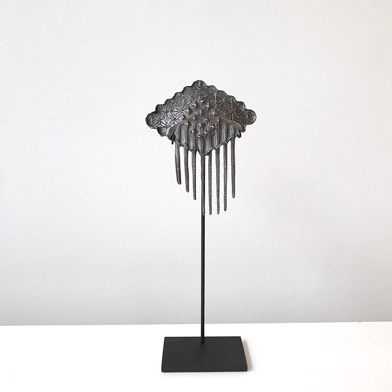 Tapa Tenderizer comb with photograph set, 2014