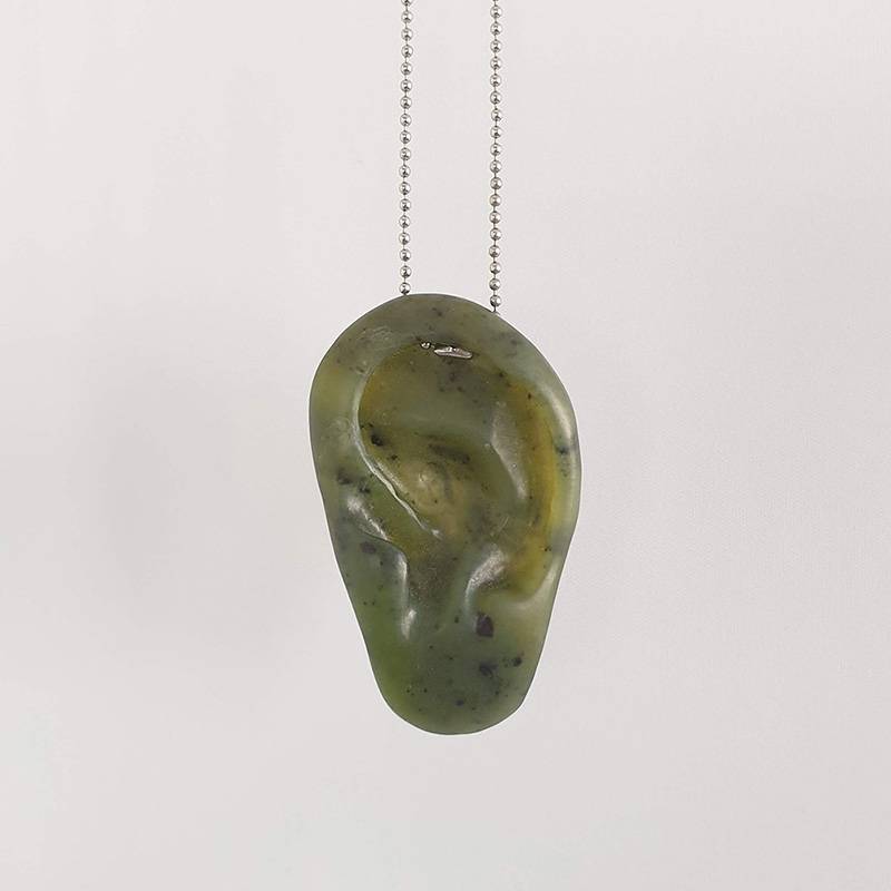 Pounamu Ear Pendant