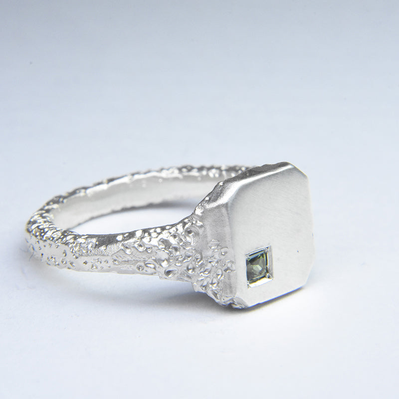 Signet Rings Gallery Square Signet Ring – Masterworks Gallery NZ