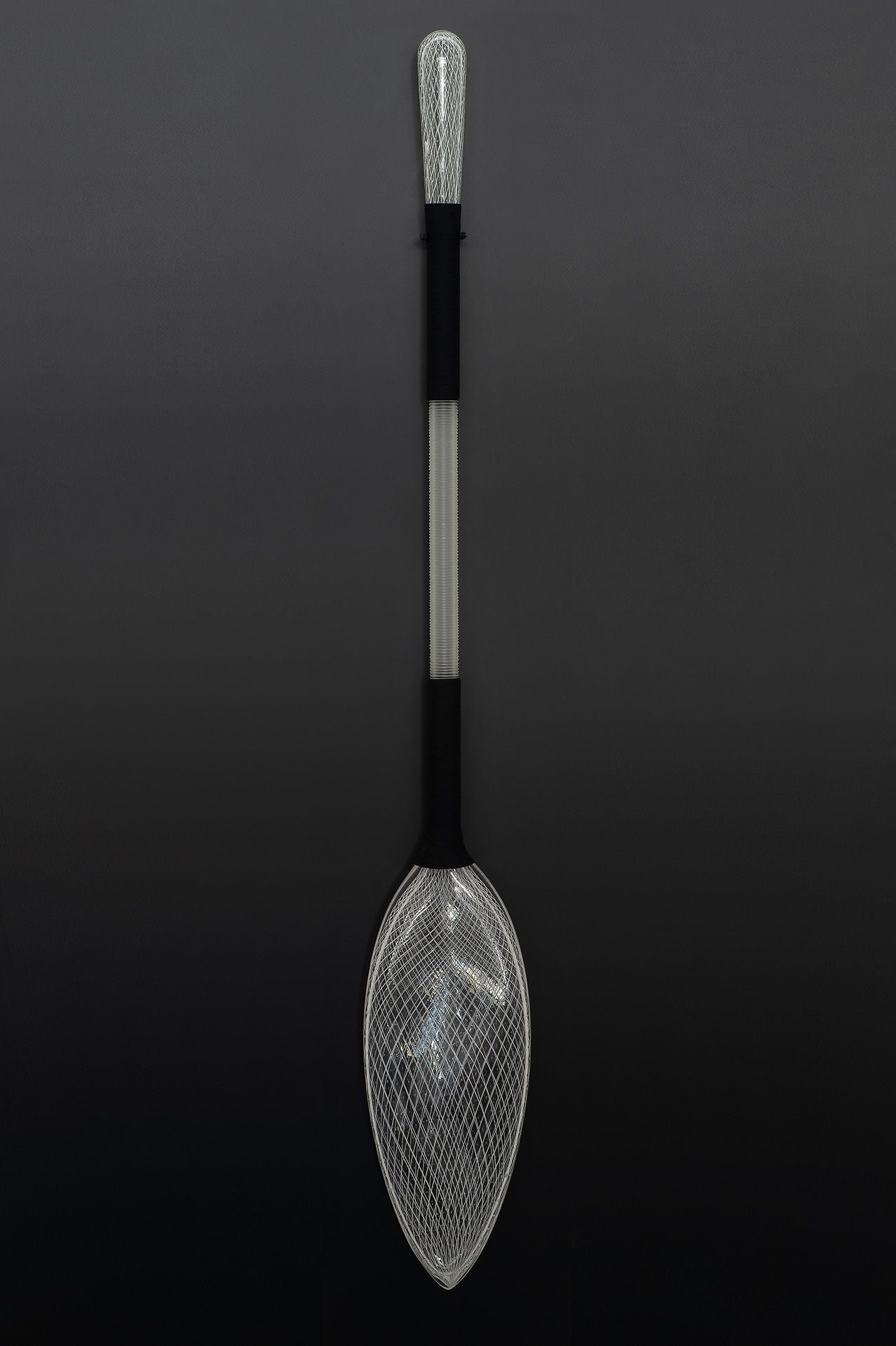 White and clear Reticello Paddle