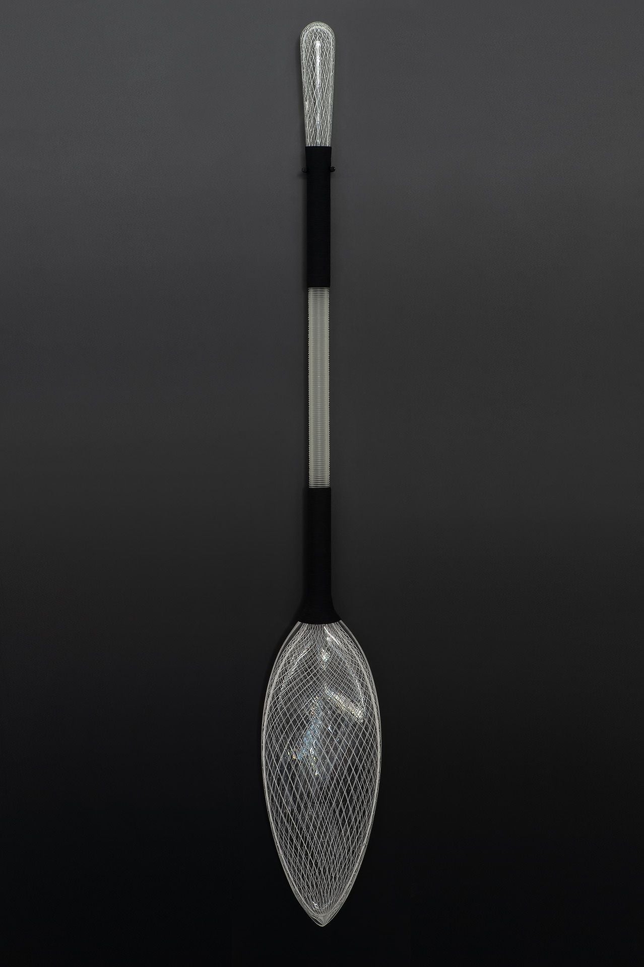 White and clear Reticello Paddle