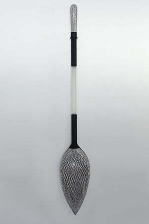 Black and clear Reticello Paddle